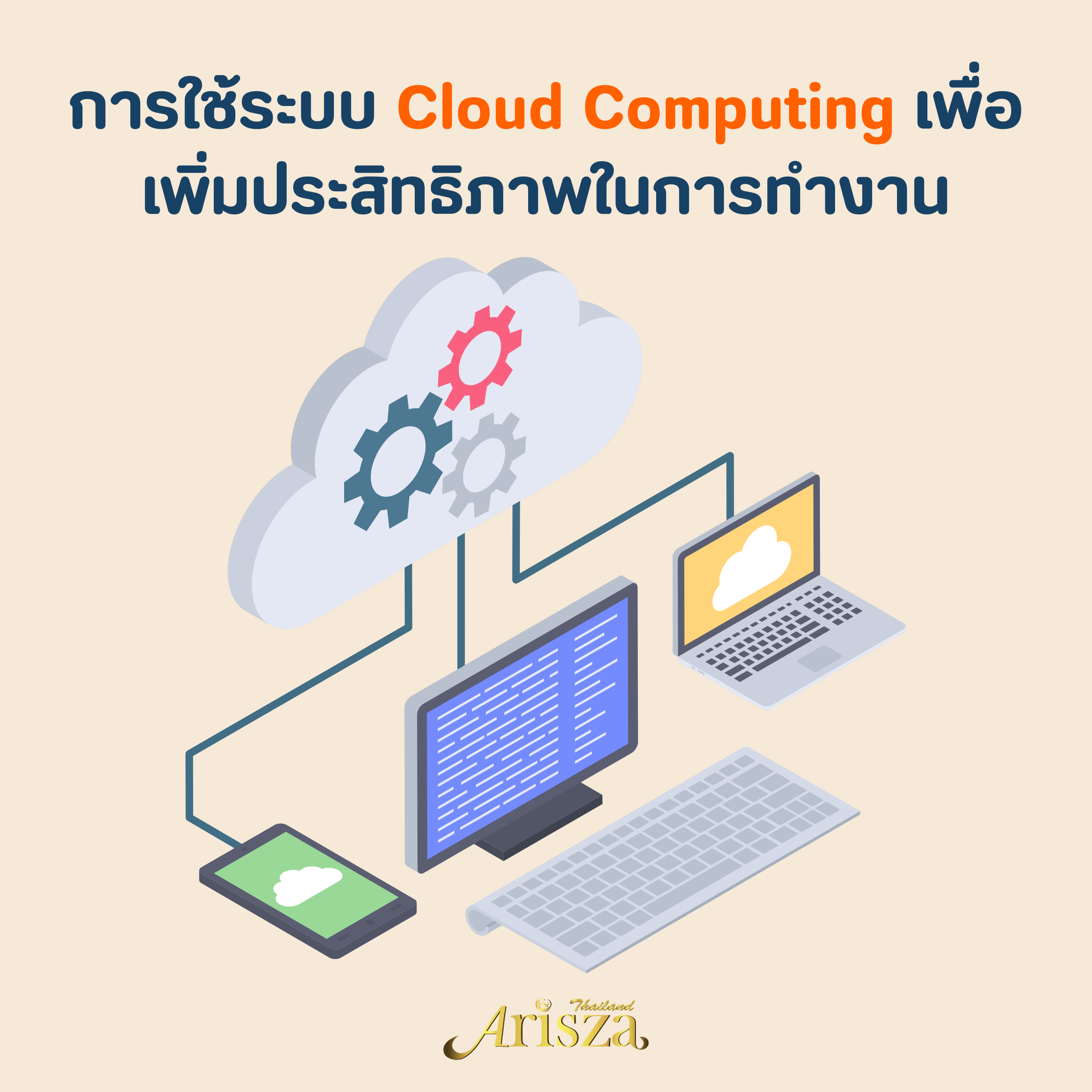 การใช้ระบบ Cloud Computing เพื่อเพิ่มประสิทธิภาพในการทำงาน